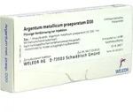 WELEDA ARGENTUM METALLICUM praeparatum D 20 Ampullen 8 St Ampullen