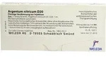 WELEDA ARGENTUM NITRICUM D 20 Ampullen 8X1 ml Ampullen