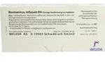 WELEDA ROSMARINUS D 4 Ampullen 8X1 ml Ampullen