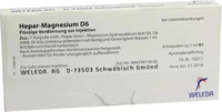 PZN-DE 02594274, WELEDA HEPAR MAGNESIUM D 6 Ampullen 8X1 ml Ampullen, Grundpreis: