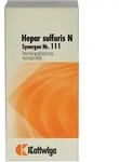 PZN-DE 04905548, Kattwiga Arzneimittel SYNERGON KOMPLEX 111 Hepar sulfuris N