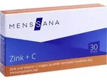 PZN-DE 09486300, ZINK+C MensSana Lutschtabletten 30 St Lutschtabletten 45 g,
