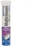 ADDITIVA Multivitamin + Mineral+ Coffein Ananasgeschmack 20 St Brausetabletten