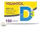 VIGANTOL 500 I.E. Vitamin D3 100 St Tabletten