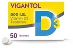 VIGANTOL 500 I.E. Vitamin D3 50 St Tabletten