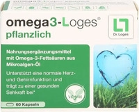 PZN-DE 13980419, Dr. Loges + omega3-Loges pflanzlich 60 St Kapseln 51.9 g,