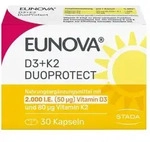 EUNOVA DuoProtect D3+K2 2000 I.E. 30 St Kapseln