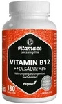 vitamaze VITAMIN B12 + FOLS&Auml;URE 180 St Tabletten