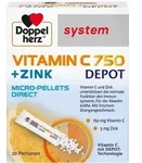 Doppelherz system Vitamin C 750 + ZINK 20 St Pellets