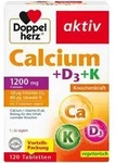Doppelherz aktiv Calcium + D3 + K 120 St Tabletten