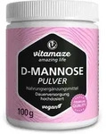 vitamaze D-MANNOSE PULVER vegan 100 g Pulver