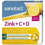 sanotact Zink + C + D 20 St Lutschtabletten