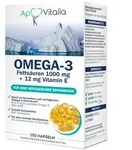 ApoVitalia OMEGA-3 Fetts&auml;uren 1000 mg 100 St Kapseln