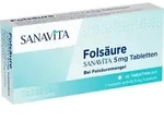 Fols&auml;ure Sanavita 5 mg Tabletten 20 St Tabletten