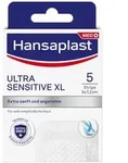 Hansaplast ULTRA SENSITIVE XL Pflasterstrips 5x7,2cm 5 St Pflaster