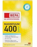WEPA MAGNESIUM 400 DEPOT Tabletten 60 St Tabletten