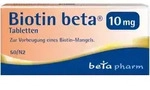 Biotin Beta 10 mg 50 St Tabletten