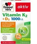Doppelherz aktiv Vitamin K2+D3 1000 I.E. 30 St Tabletten