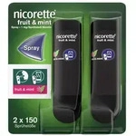 nicorette fruit & mint Spray mit Nikotin, Verbindung mit Tracking-App m&ouml;gl.
