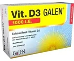 VIT.D3 Galen 1000 I.E. 100 St Weichkapseln