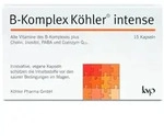 B-Komplex K&ouml;hler intense 15 St Kapseln