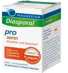 MAGNESIUM Diasporal pro DEPOT Muskeln + Knochen 30 St Tabletten