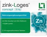zink-Loges concept 15 mg 30 St Tabletten magensaftresistent