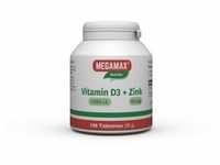 MEGAMAX Vitamin D3 1000IE + Zink 10MG