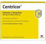 Centricor Vitamin C Ampullen 5X5 ml Injektionsl&ouml;sung