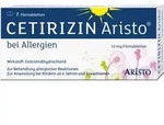 Cetirizin Aristo bei Allergien 10mg 7 St Filmtabletten