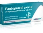 Pantoprazol axicur 20 mg bei Sodbrennen 14 St Tabletten magensaftresistent