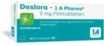 Deslora -1 A Pharma 5mg 20 St Filmtabletten