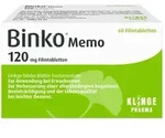 Binko Memo 120mg Filmtabletten 60 St Filmtabletten