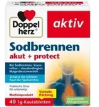 Doppelherz aktiv Sodbrennen akut + protect 40 St Kautabletten