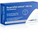 Ibuprofen axicur 400mg akut 10 St Filmtabletten