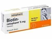 Biotin ratiopharmreg. 5mg Tabletten 30 St