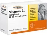 VITAMIN B6 ratiopharm 40 mg Filmtabletten