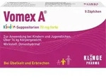 VOMEX A Kinder-Suppositorien 70 mg forte