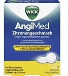 WICK AngiMed Zitronengeschmack 5 mg/1 mg Lut.-Tab.