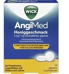 WICK AngiMed Honiggeschmack 5 mg/1 mg Lutschtabl.