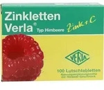 ZINKLETTEN Verla Himbeere Lutschtabletten