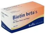 BIOTIN BETA 5 Tabletten