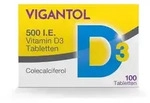 VIGANTOL&reg; 500 I.E. Vitamin D3 Tabletten