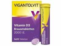 VIGANTOLVIT 2000 I.E. Vitamin D3 Brausetabletten 60 St