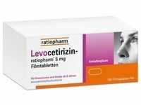 LEVOCETIRIZIN-ratiopharm 5 mg Filmtabletten 100 St