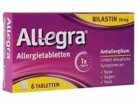 ALLEGRA Allergietabletten 20 mg Tabletten 6 St