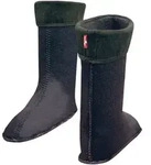 Damen Stiefelsocken Lemigo schwarz 36