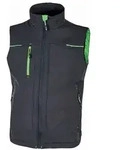 U-POWER Arbeitsweste Saturn asphaltgrau / gr&uuml;n M