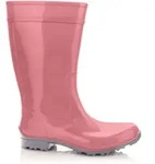 Lemigo Damen Gummistiefel, Regenstiefel Ilse" OB SRC CI Rosa 36"