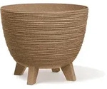 Prosperplast Blumentopf Furu Eco Wood Natur 29 cm